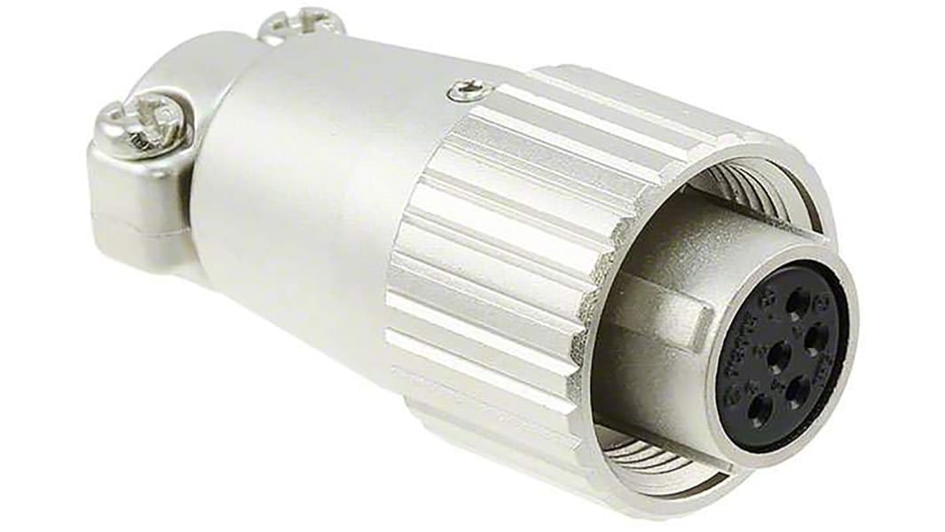 JR13PK-5S(71) | ヒロセ電機 メス 丸型コネクタ, 5極, ケーブル JR13PK-5S(71) | ヒロセ電機 メス 丸型コネクタ, 5極, ケーブル