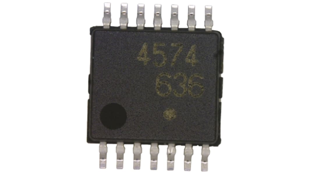 Renesas Electronics Operationsverstärker SMD TSSOP, biplor typ. ±12 V, ±15 V, ±5 V, ±9 V, 14-Pin