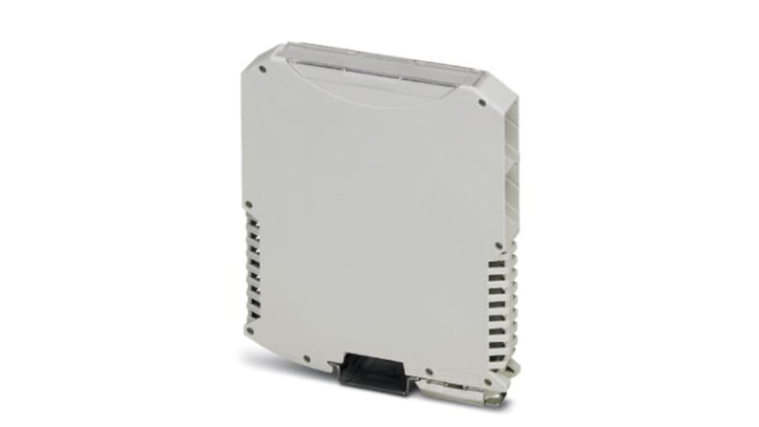 Phoenix Contact Electronic Housing Enclosure Type ME MAX 17.5 2-2 KMGY Series , 99 x 17.5 x 114.5mm, Polyamide DIN Rail