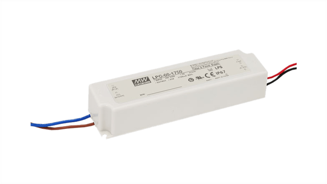 Sterownik LED napięcie wyjciowe: 9 → 48V 1.05A napięcie wejściowe: 90 → 264 V ac, 127 → 370 V dc