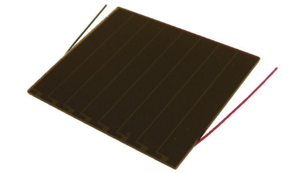 Panasonic ソーラーパネル, 12mW4.5VAmorphous ソーラーセルAM-5815CAR-T