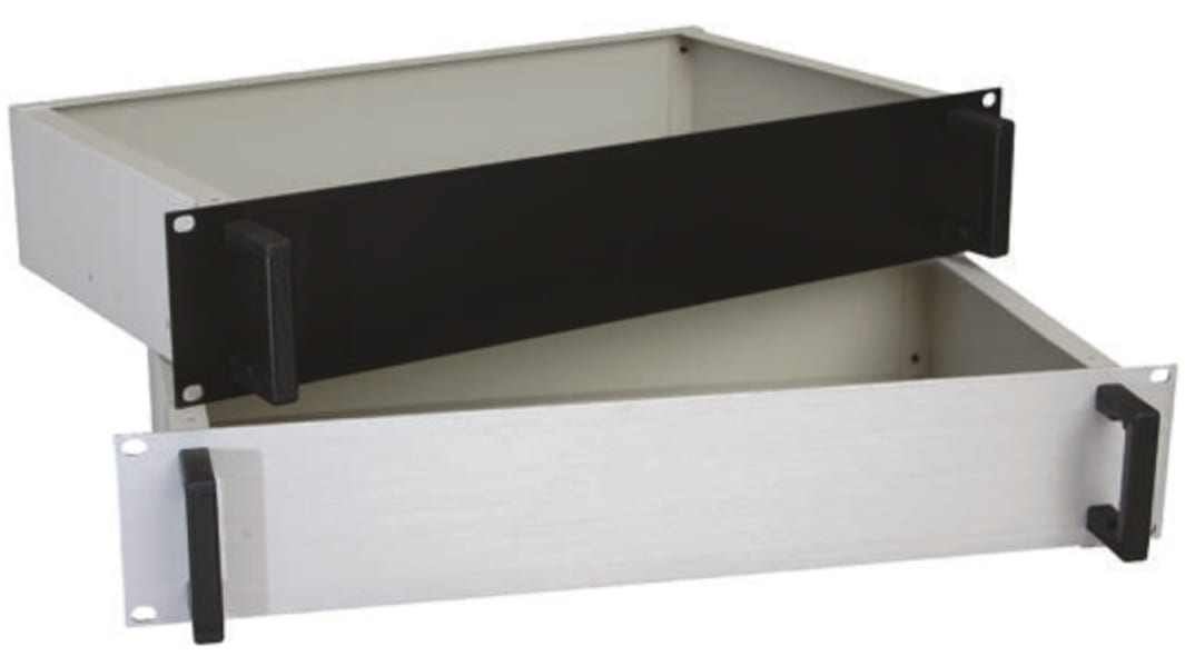 RS PRO, 2U, 19-Inch Rack Mount Case, , 88 x 483 x 250mm
