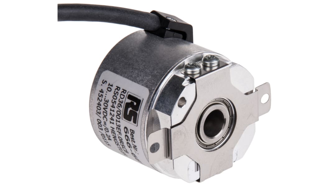Hengstler AD36 Series Absolute Absolute Encoder, 2048 ppr, Gray, SSI Signal, Hollow Type, 8mm Shaft