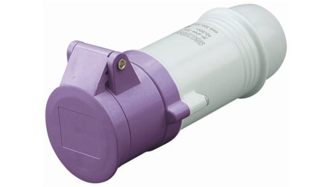 Connettore di alimentazione industriale Scame Femmina, 2P, 16A, Montaggio su cavo