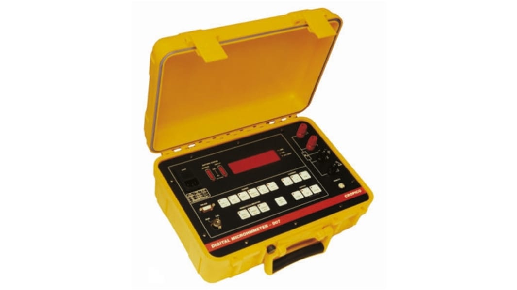 Cropico DO7 Ohmmeter, 60 Ω Max, 100nΩ Resolution, 4 Wire