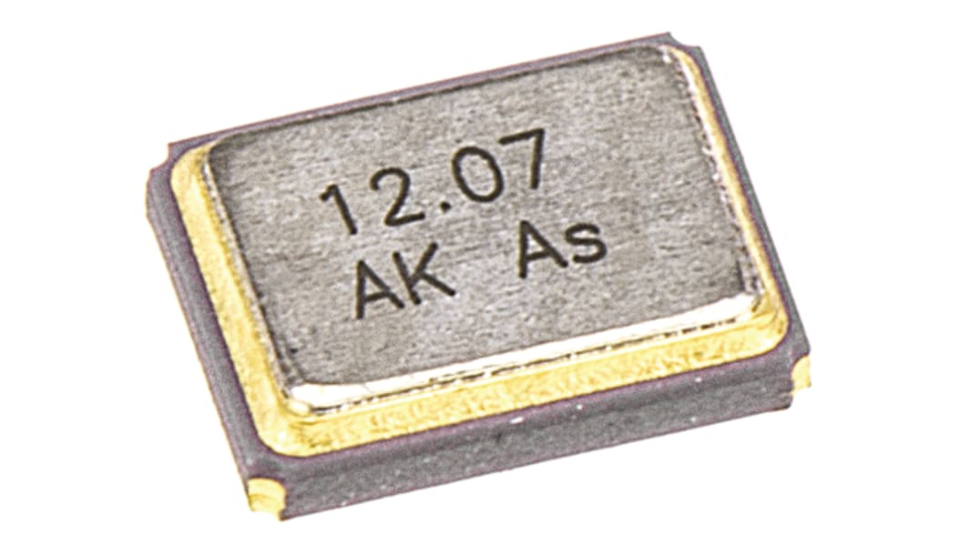 AKER 25MHz Crystal ±50ppm SMD 4-Pin 3.2 x 2.5 x 0.75mm