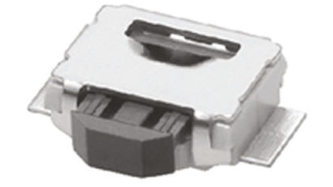 Omron Taster SPST, Lötanschluss 50 mA @ 12 V dc 0.7mm Knopf, 3 x 2.5 x 1.2mm B. 2.5mm L. 3mm