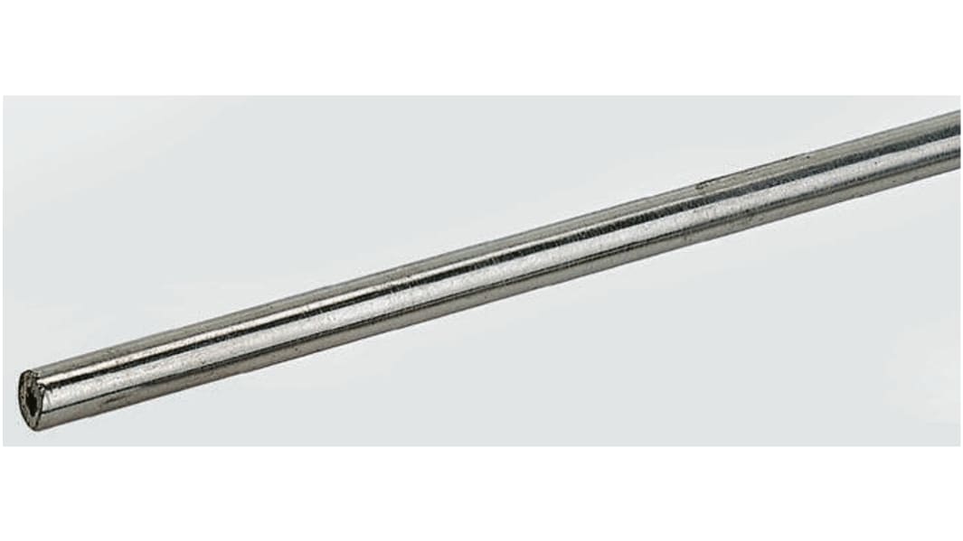 316L Tubo metallico Circolare, 18SWG, 1.8m x 3/16poll OD