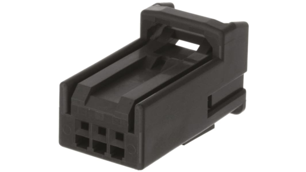 JAE, MX34 Automotive Connector Socket Grey Cable Mount 3 Way MX34003SF1