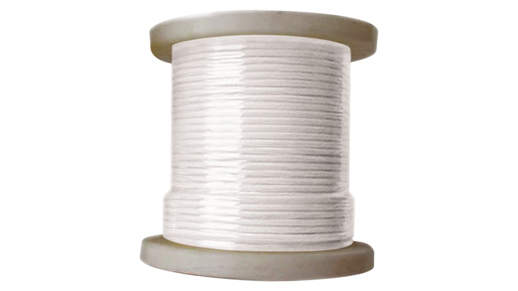 昭和電線ケーブルシステム 白 UL1007 #22 White 30m Bobbin