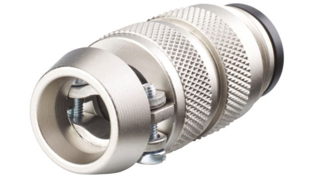 Capot pour connecteur cylindrique Droit Amphenol Air LB série ECTA 133, taille 1 pour Connecteur