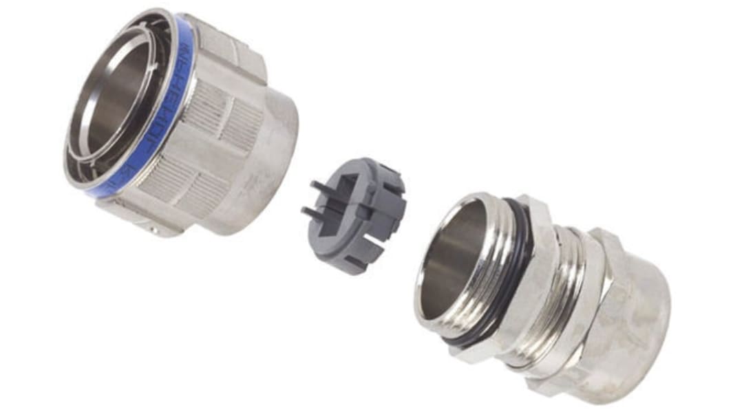 Connettore RJ45 Maschio Amphenol Socapex Cat5e, 8 vie, Montaggio su cavo