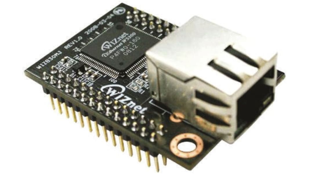 WIZnet Inc Netzwerkmodul 10/100 Base-TX MCU 3.3V 34 x 50 x 13.5mm