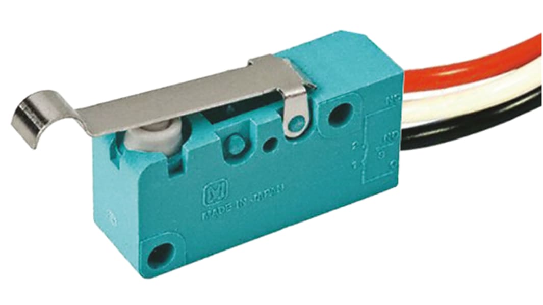 Microinterruptor, Palanca de Rodillo Simulado SP-CO 3 a 250 Vac A