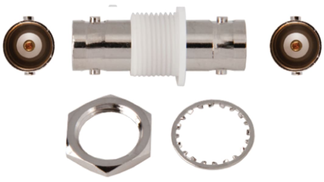 Amphenol RF Straight 75Ω RF Adapter BNC Socket to BNC Socket 1GHz