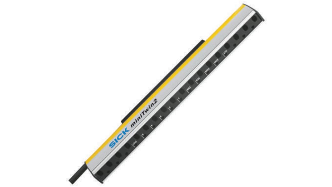 Barrière immaterielle SICK miniTwin série C2MT, résolution 34mm, hauteur 600mm, T2, SIL 2