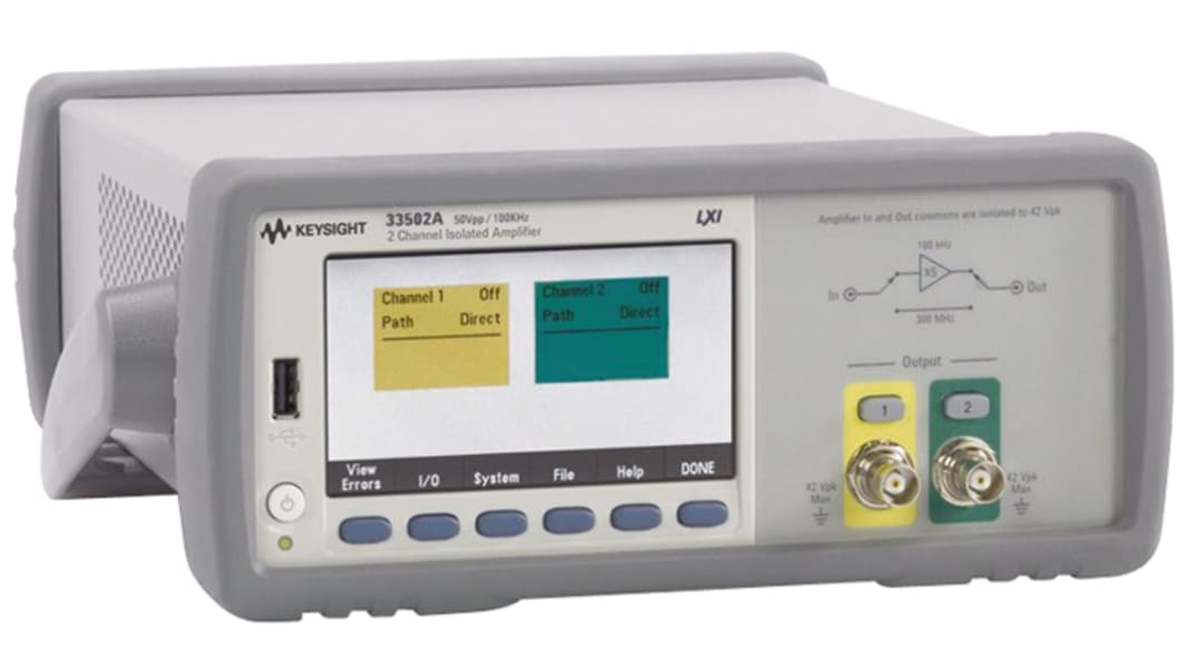 Keysight Technologies 33502A RF-forstærker, 75dB, 50V Pk-Pk