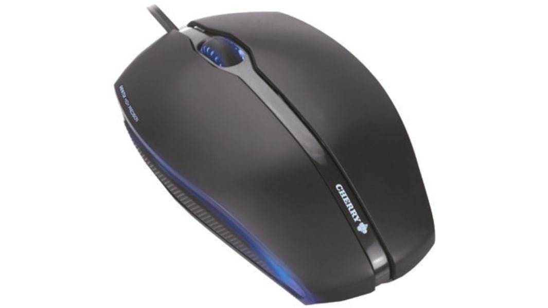 Cherry Maus Verdrahtet USB Optisch 3 Tasten Schwarz