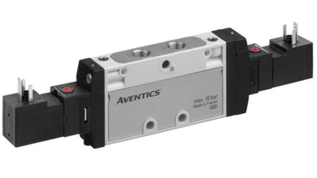 EMERSON ? AVENTICS 5/2 Pneumatic Solenoid Valve - Solenoid/Solenoid G 1/8 TC08 Series 24V dc