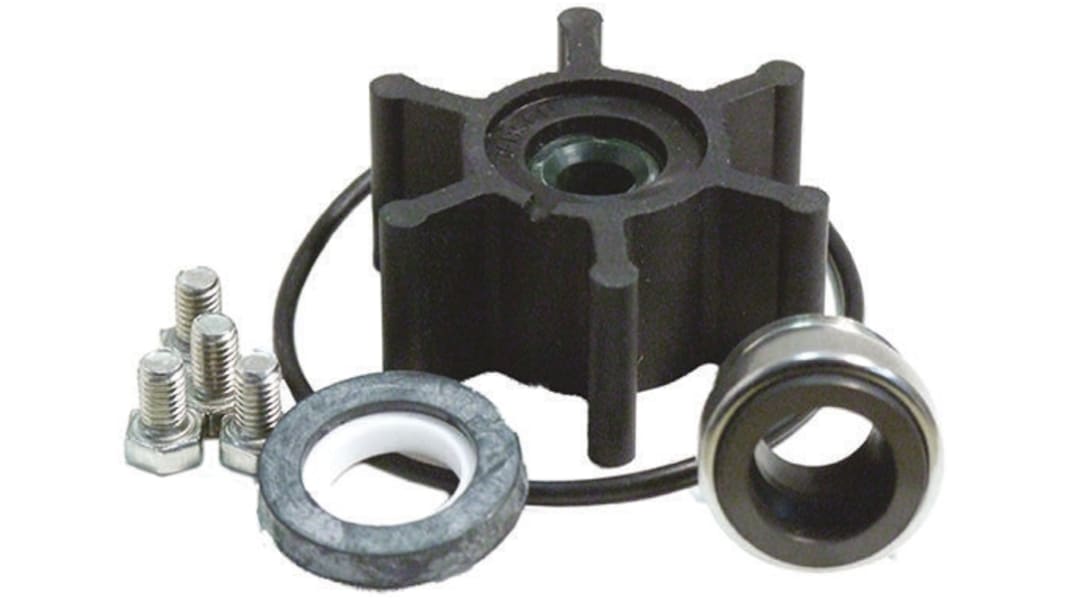 Xylem Jabsco Pumpenzubehör, Endabdeckschraube, Flügelrad, O-Ring, Dichtung für Flexible Flügelradpumpe
