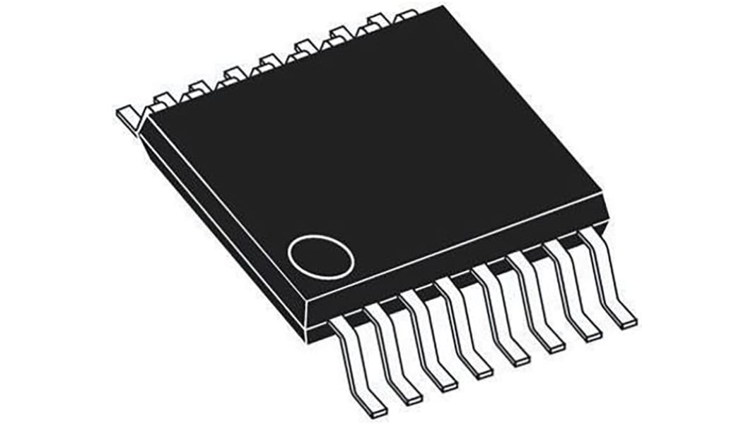 Analog Devices Spannungsgesteuerter Verstärker 5 V 1-Kanäle/Chip TSSOP 16-Pin Differential