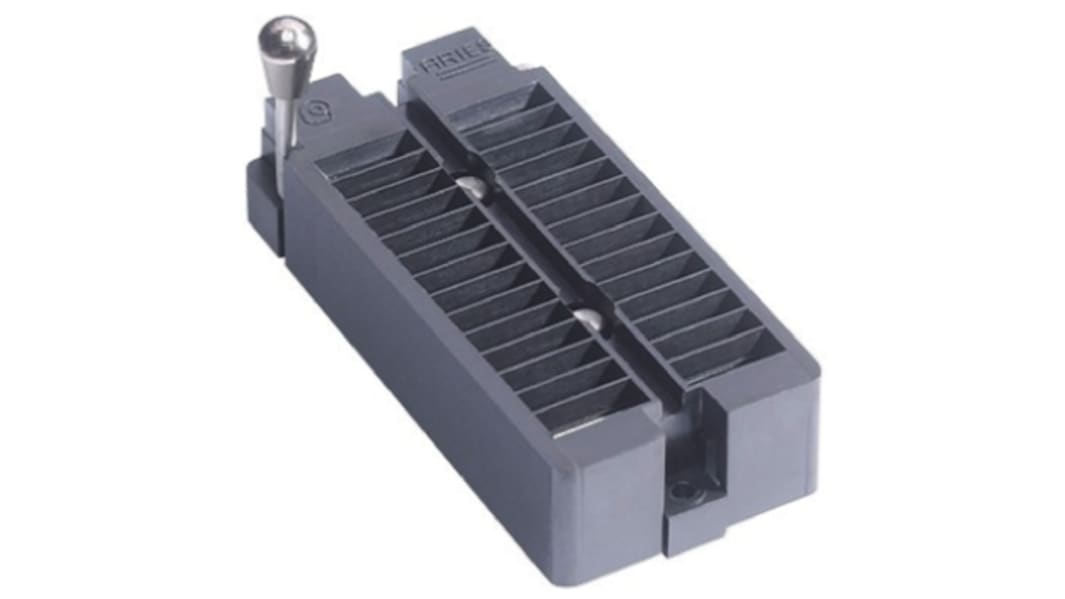 Aries Electronics ICソケット 48極 2.54mm ピッチ DIP