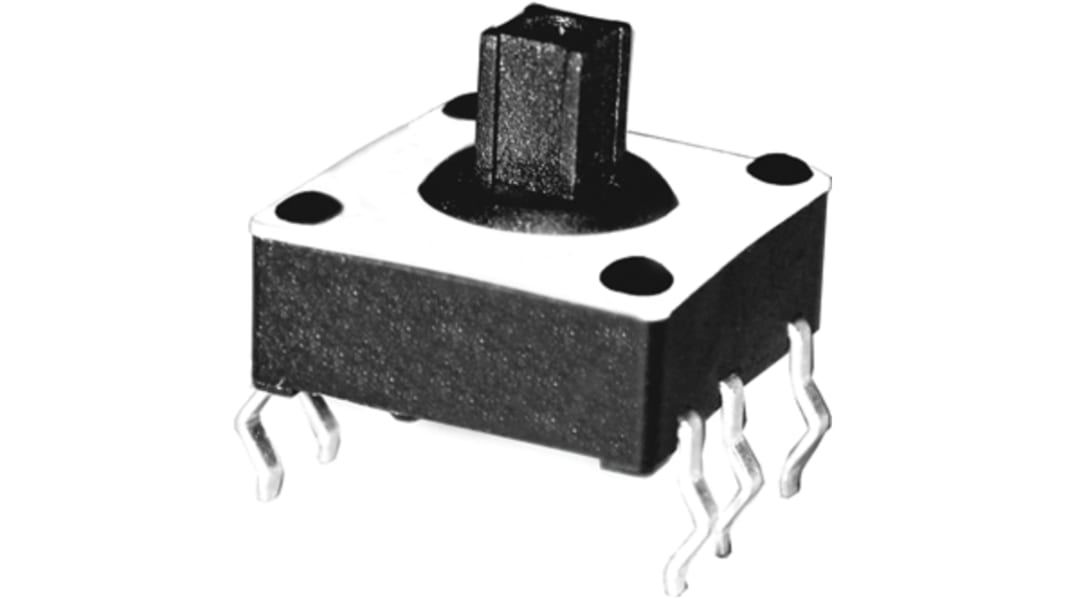 Interrupteur tactile KNITTER-SWITCH CMS, SPDT, 12.4 x 12.4mm