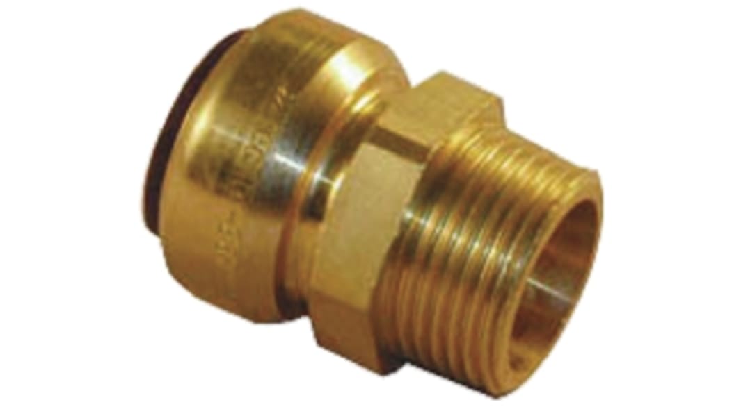 Accoppiatore conico in Ottone Diritto Pegler Yorkshire, R Maschio 3/4poll - Femmina