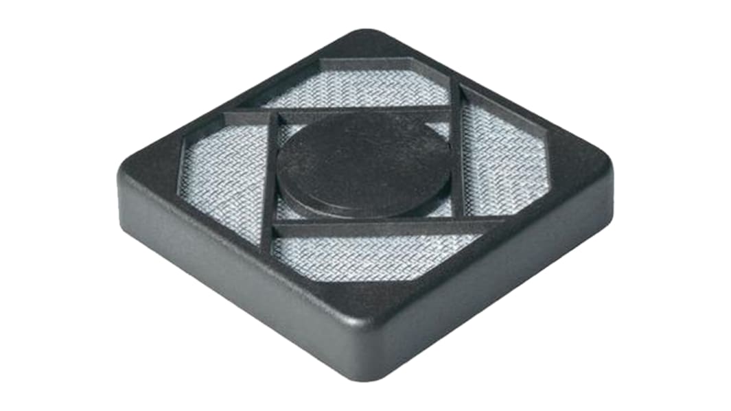 Essentra ファンフィルタ, ファン取付用フィルタファンサイズ:80mm, 80.6 x 80.6 x 12.5mm RCP-080-T
