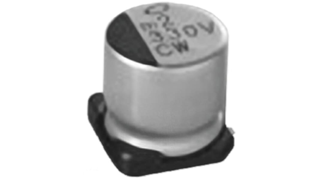 Condensateur Nichicon série CW, Aluminium électrolytique 470μF, 16V c.c.