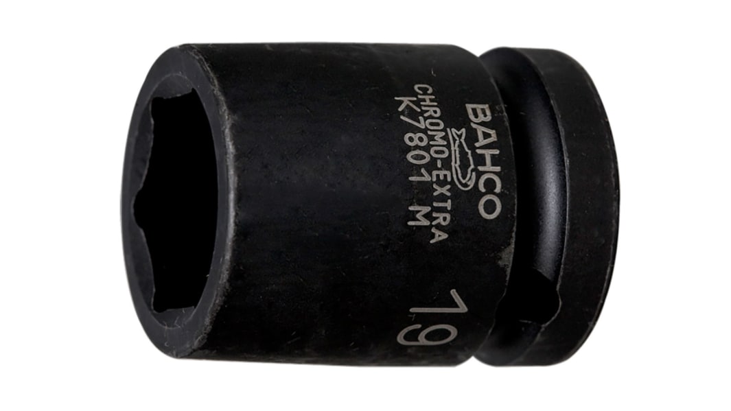Bahco インパクトソケット 14mm インパクトソケット 合金鋼 全体長さ:38 mm