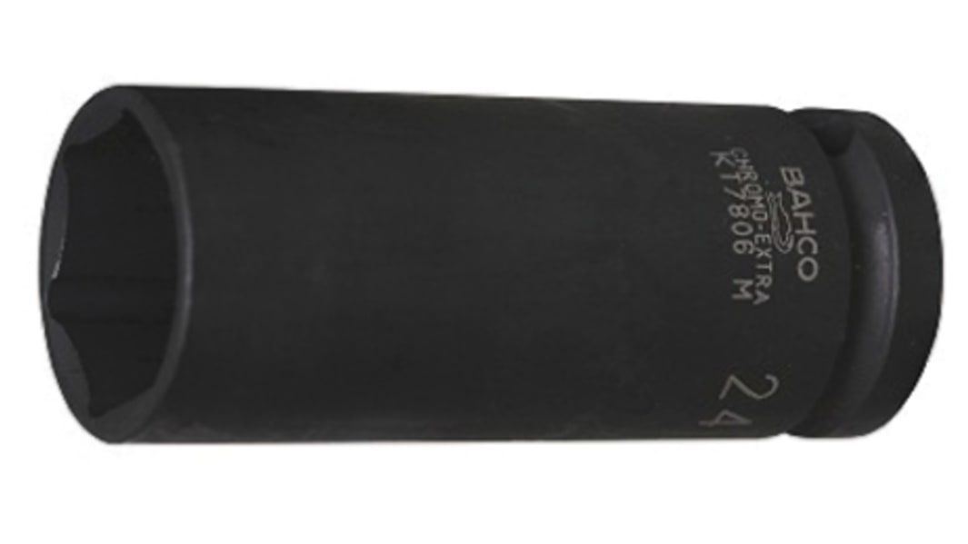 Bussola a impatto Bahco 19mm, attacco Quadrato 1/2 poll, L. 78 mm