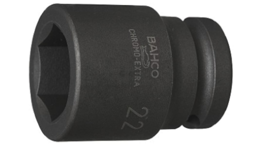Bahco インパクトソケット 24mm インパクトソケット 合金鋼 全体長さ:45 mm