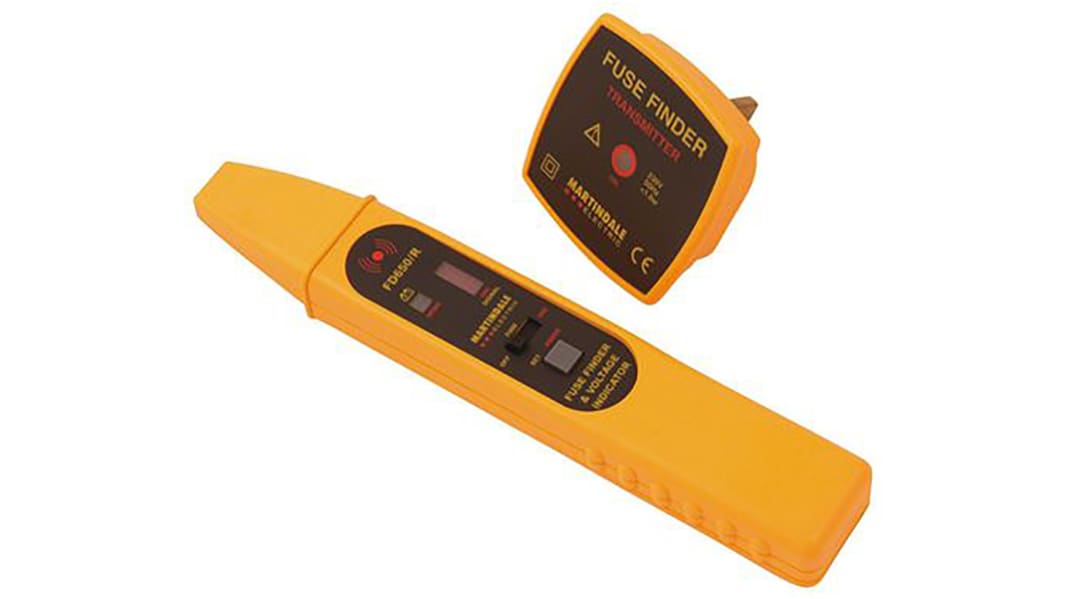 Martindale FD550 Fuse Finder, Cable Detection Depth 10cm CAT III 300 V, Maximum Safe Working Voltage 230V