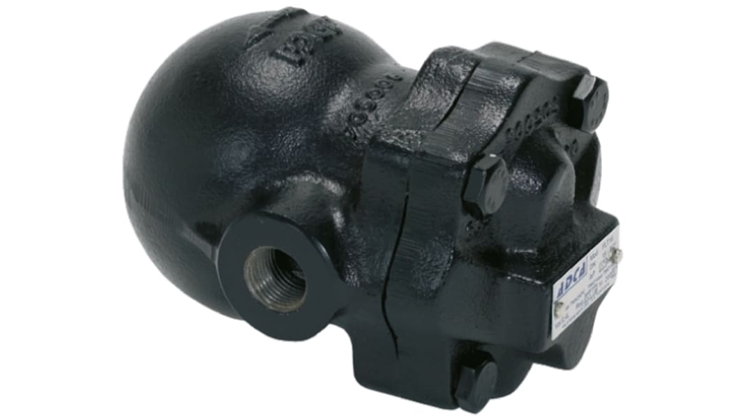 RS PRO Kondensatableiter Schwimmer und Thermostat BSP3/4 Buchse, Horizontal, Vertikal, 14 bar +198°C Gusseisen mit