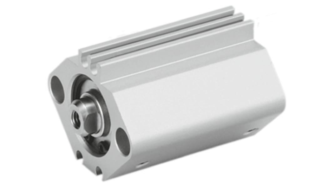 SMC CQ2 Pneumatik-Kompaktzylinder doppeltwirkend, Bohrung Ø 12mm / Hub 5mm, bis 1 MPa