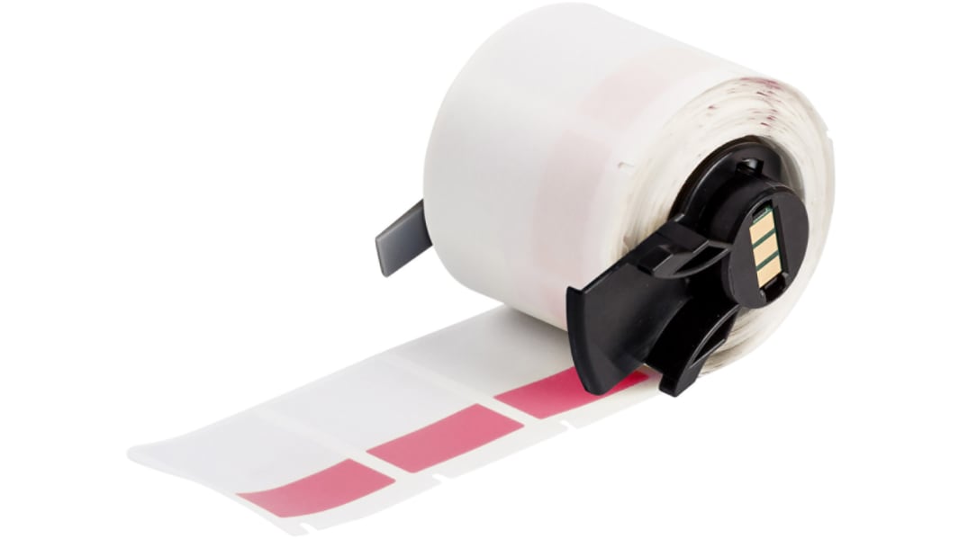 Brady B-427 Self-laminating Vinyl Kabeletiketten H. 38.1mm B. 25.40mm für BMP61, BMP71 (with media adapter) 250 auf