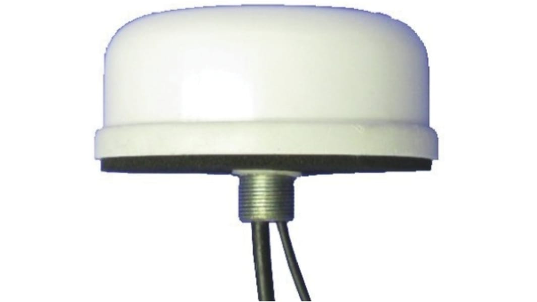 Vícepásmová anténa Všesměrový LMW-UMB-3C2C-WHT-180 Kopule SMA Mobilemark 4dBi 2G (GSM/GPRS), 3G (UTMS), GPS, řada: LMW