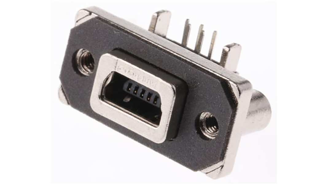 Amphenol ICC USB-Steckverbinder B Buchse, THT-Lötanschluss