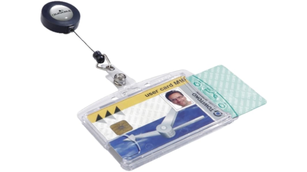 Durable Transparent Name Badge