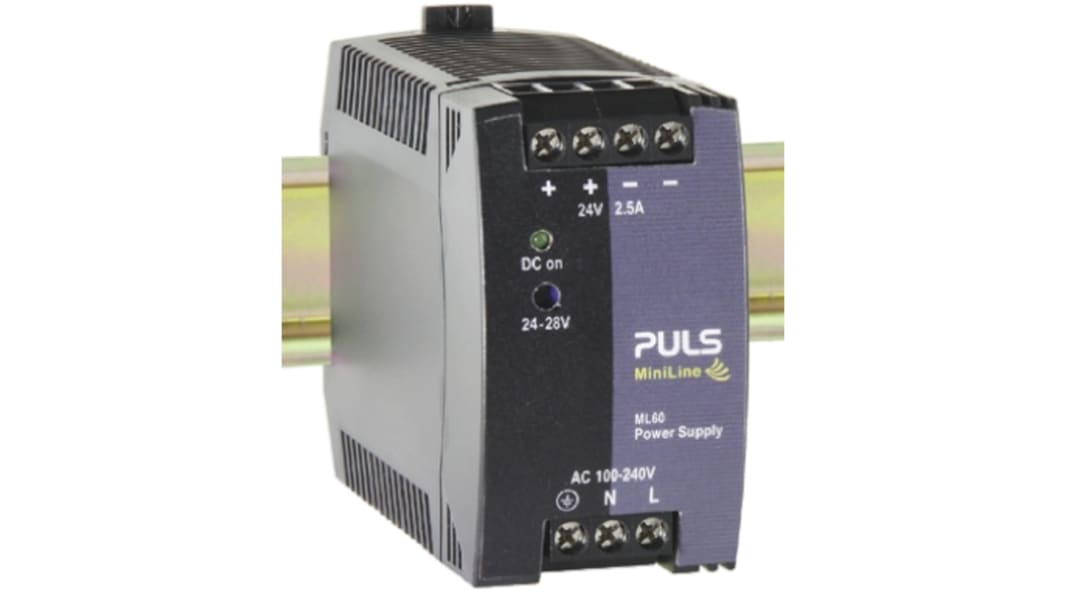 PULS MiniLine MLY DIN-Schienen Netzteil Getaktet 12V dc / 4.5A 54W 100 → 240V ac