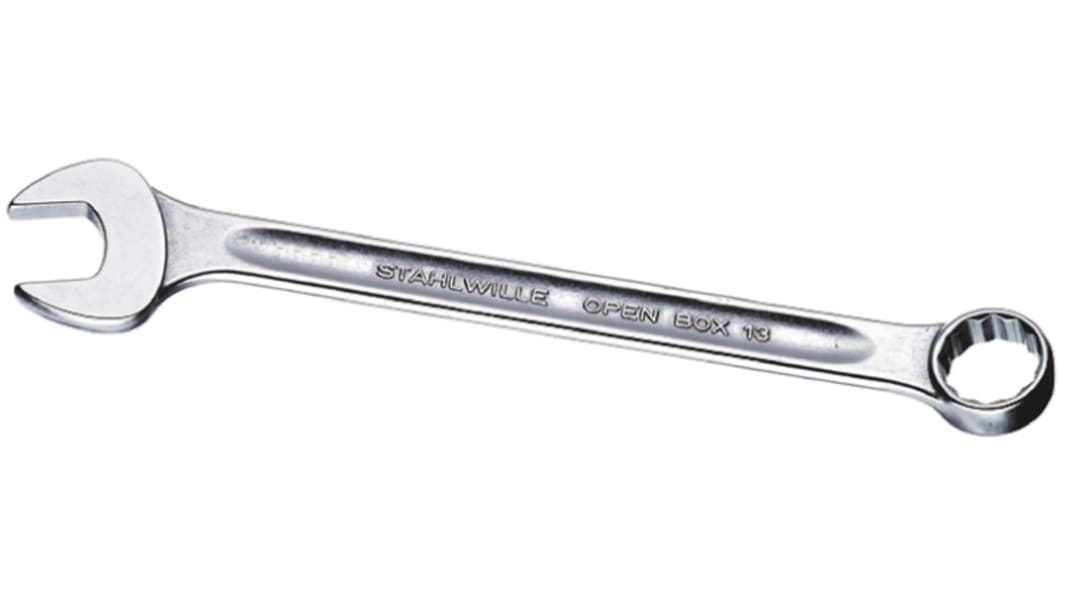 STAHLWILLE Combination Spanner, 10mm, Metric, Double Ended, 125 mm Overall