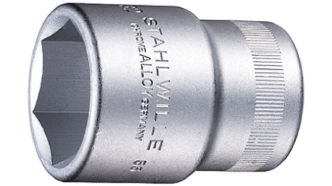 STAHLWILLE ソケット 1/2インチ, ソケットサイズ:19mm, 長さ:38 mm