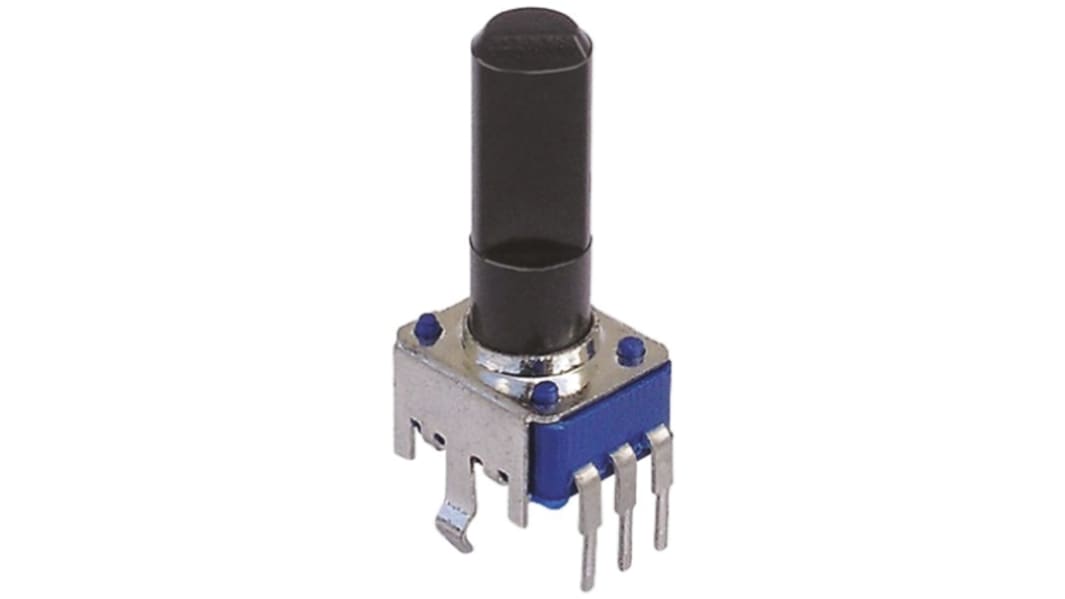 Bourns PTV09 100kΩ Rotary Potentiometer 1-Gang Panel Mount, PTV09A-4225F-B104