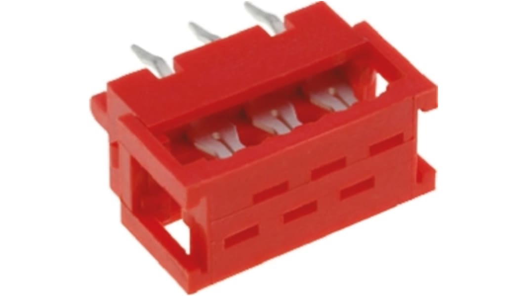Amphenol Communications Solutions 4-Way IDC Connector Plug for  Through Hole Mount, 2-Row