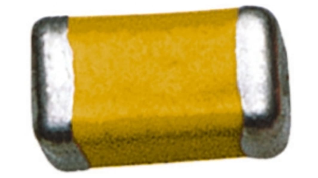 TDK 220nF Multilayer Ceramic Capacitor MLCC, 50V dc V, ±10% , SMD