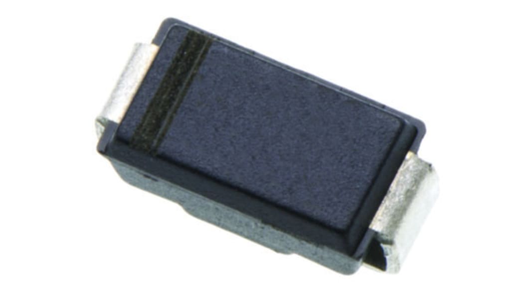 Diodo Taiwan, Montaggio superficiale, 1A, 100V, DO-214AC (SMA), Raddrizzatore Schottky