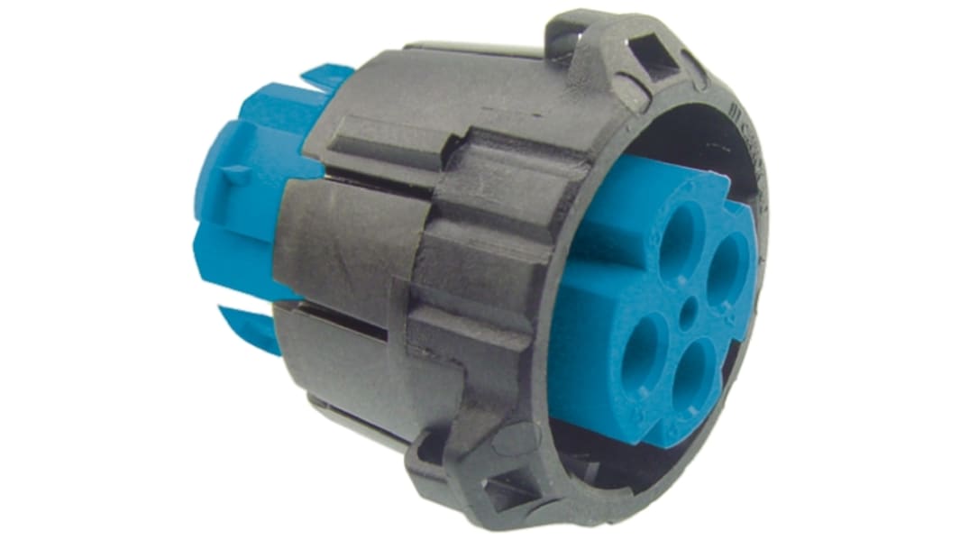 ITT Cannon APD DIN-Stecker Gerade 4-polig, 48 V dc IP67, IP69K Kabelmontage
