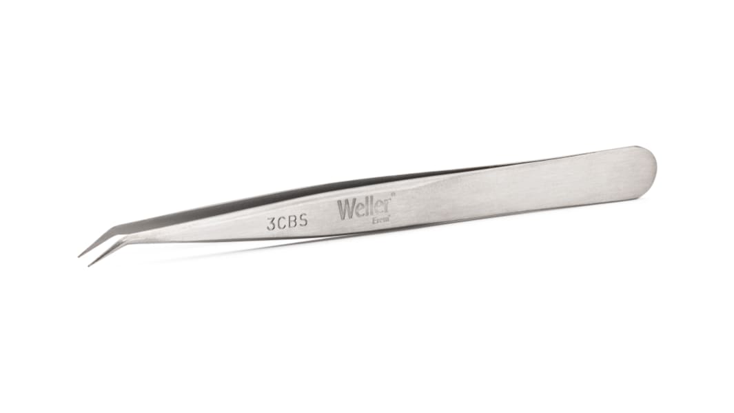 Brucelles Weller Erem pointe Pointue en  en inox, L. 110 mm