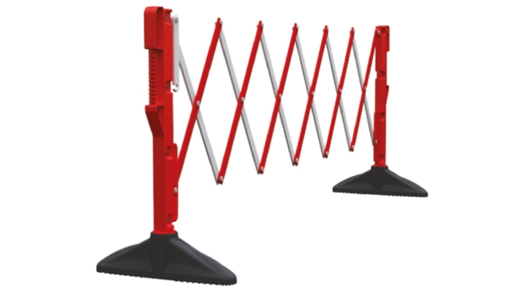 Barriera di sicurezza JSP, col. Bianco x 1m